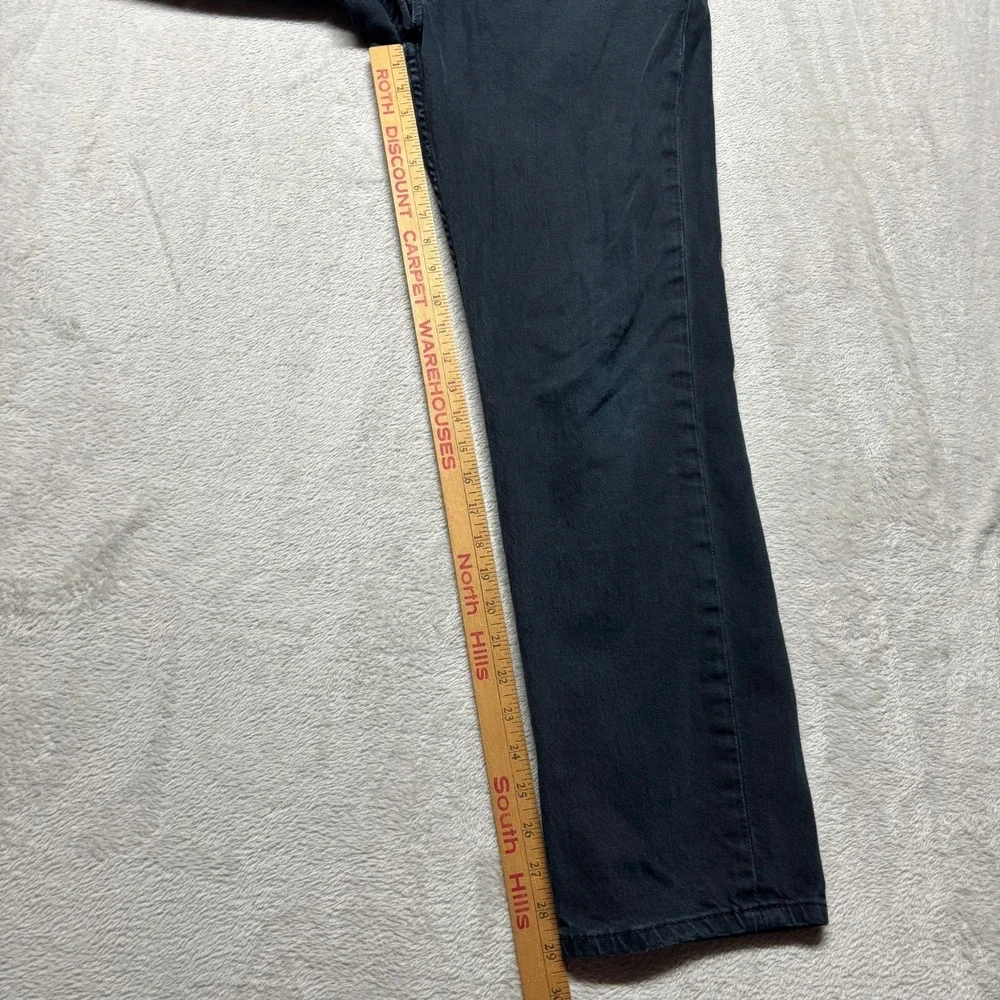 Levis 511 Slim Straight Jeans Mens 36x30 (Fits 36x29) Black‎ Denim Stretch